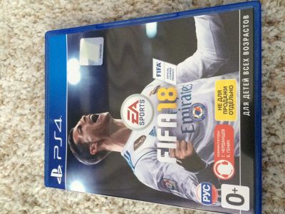 Лот: 12833178. Фото: 1. Диск для ps4 FIFA 18. Игры для консолей