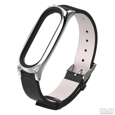 Лот: 16265735. Фото: 1. Кожаный ремешок для Xiaomi Mi... Ремешки, браслеты