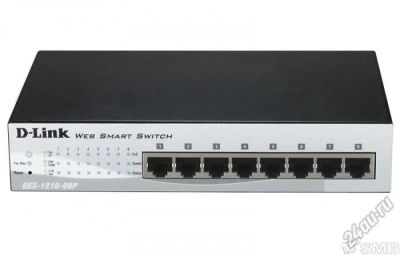 Лот: 5876332. Фото: 1. D-Link DES-1210-08P WEB Smart... Коммутаторы
