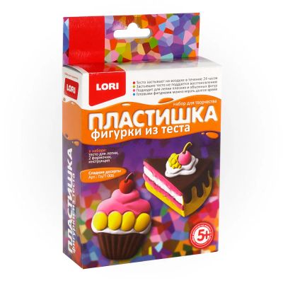 Лот: 16146952. Фото: 1. Пластишка. Фигурки из теста "Сладкие... Для лепки