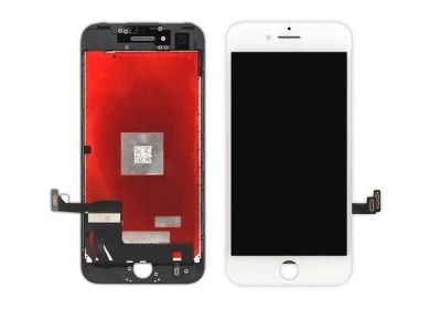 Лот: 15299403. Фото: 1. Дисплей iPhone 7 белый-черный... Дисплеи, дисплейные модули, тачскрины