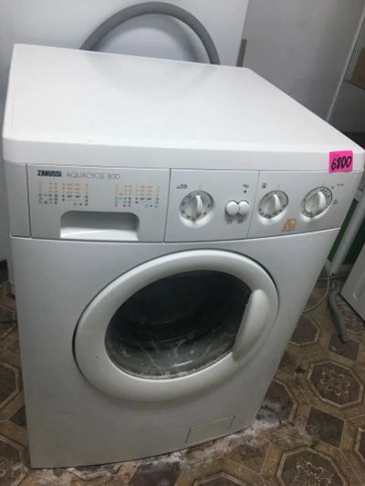 Лот: 10457177. Фото: 1. Б у стиралка zanussi на 6 кг гарантия... Стиральные машины