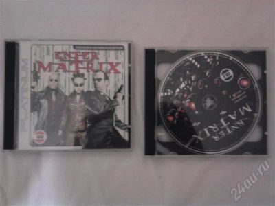 Лот: 417458. Фото: 1. CD игра Enter Matrix 4 cd. Игры для ПК