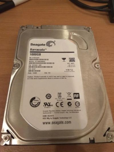 Лот: 9016541. Фото: 1. Жесткий диск Seagate ST1000DM003... Жёсткие диски