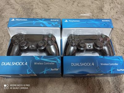Лот: 13314629. Фото: 1. Джойстик PS4 черный. Аксессуары для игровых приставок, консолей, геймпады