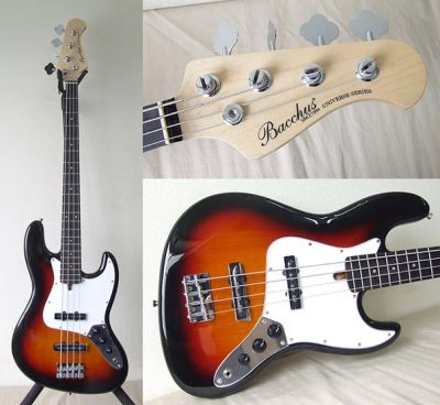 Лот: 7625193. Фото: 1. Bacchus Jazz Bass Universe Series. Гитары