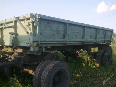 Лот: 1235988. Фото: 1. Продам самосвальный прицеп грузоподъемность... Прицепы, полуприцепы