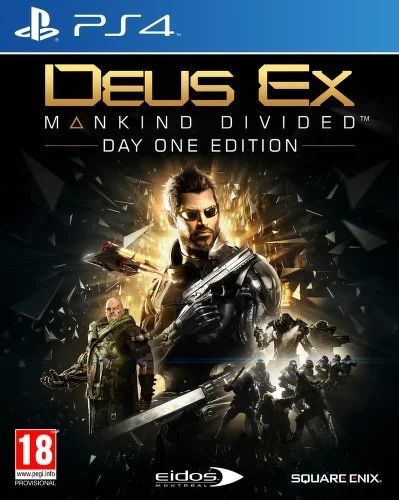 Лот: 11242397. Фото: 1. PS4 Deus Ex: Mankind Divided... Игры для консолей