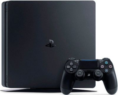 Лот: 10769219. Фото: 1. PlayStation 4 Slim 500GB + Игра... Игровые приставки, консоли