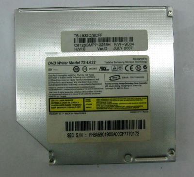 Лот: 10779530. Фото: 1. Привод дисков Toshiba IDE DVD... Приводы CD, DVD, BR, FDD