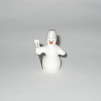 Лот: 7458205. Фото: 1. Снеговик Скульптор Львов. Фарфор, керамика