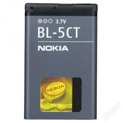 Лот: 2513651. Фото: 1. Акб Батарея BL-5CT Nokia 5220... Аккумуляторы
