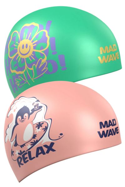 Лот: 25240919. Фото: 1. Силиконовая шапочка Mad Wave Reverse... Плавание