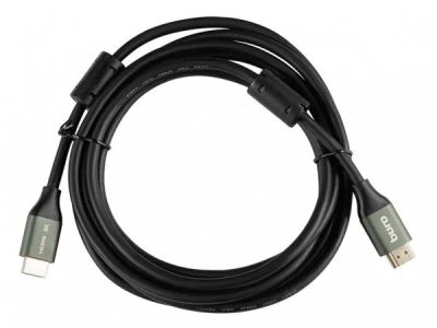Лот: 21361411. Фото: 1. Кабель Buro HDMI 2.1 GOLD, 3м. Шнуры, кабели, разъёмы