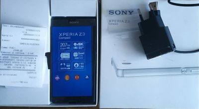 Лот: 14983383. Фото: 1. Sony xperia Z3 Compact Black... Смартфоны