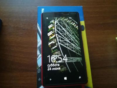 Лот: 9879515. Фото: 1. nokia lumia 820 комплект с документами... Смартфоны