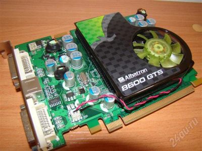 Лот: 596150. Фото: 1. Albatron GeForce 8600 GTS. Видеокарты