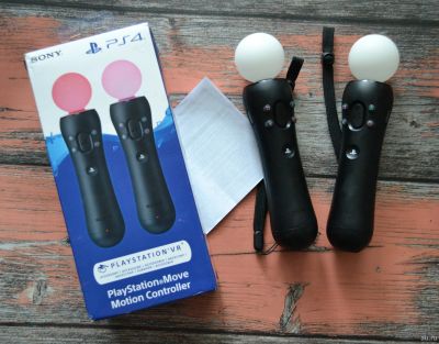 Лот: 16052596. Фото: 1. Контролер (PS Move) PS4 (PlayStation... Аксессуары для игровых приставок, консолей, геймпады