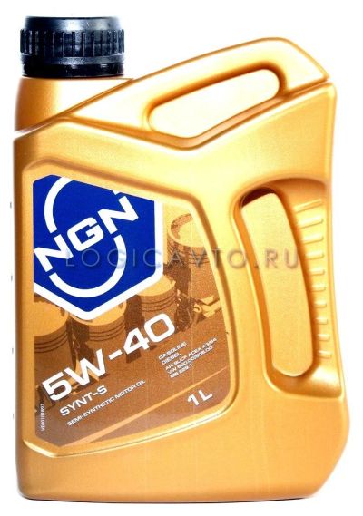 Лот: 8676666. Фото: 1. NGN Synt-S, 5W-40, SL/CF, 1L. Масла, жидкости