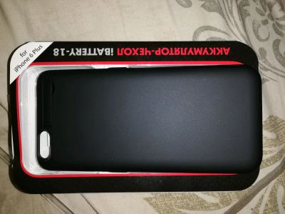 Лот: 11562750. Фото: 1. Чехол аккумулятор на iphone6-6s... Внешние, портативные аккумуляторы для смартфонов (Power bank)