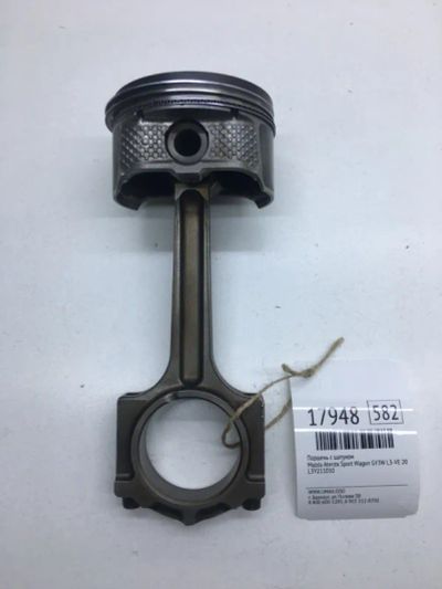 Лот: 20380067. Фото: 1. Поршень с шатуном Mazda Atenza... Двигатель и элементы двигателя
