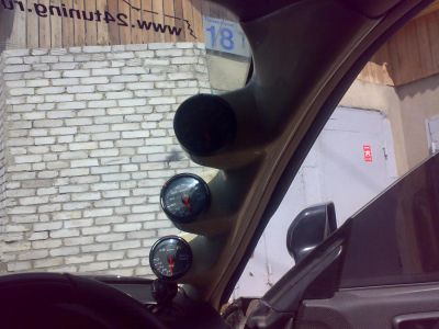 Лот: 5647444. Фото: 1. Подиум под 3 датчика на Subaru... Детали тюнинга