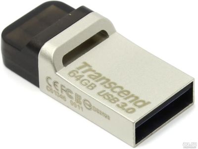 Лот: 8881677. Фото: 1. Накопитель Transcend Flashdrive... USB-флеш карты