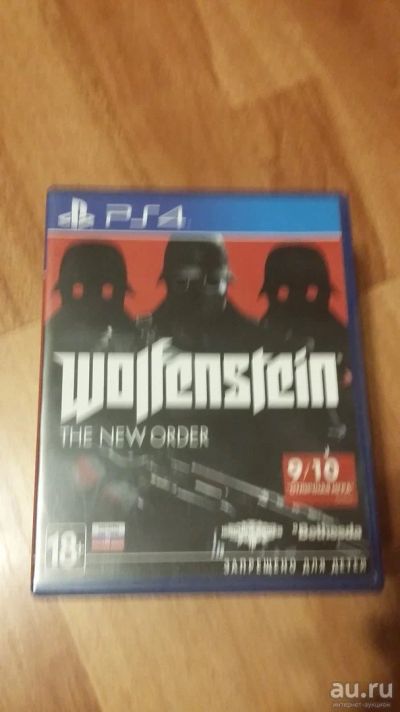 Лот: 13006371. Фото: 1. wolfenstein the new order ps4. Игры для консолей