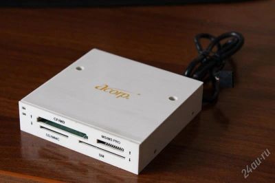 Лот: 1337142. Фото: 1. Картридер Acorp Card Reader USB2... Картридеры