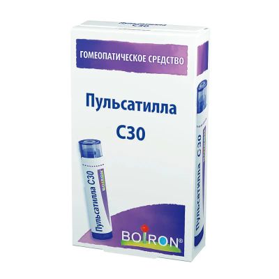 Лот: 23727541. Фото: 1. Пульсатилла С30 гранулы гомеопатические... Лекарства