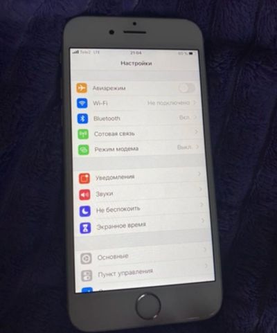 Лот: 16265693. Фото: 1. iPhone 6s silver 64gb продажа... Смартфоны