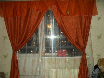 Лот: 1253553. Фото: 1. шторы. Шторы, тюль