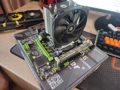 Лот: 24992399. Фото: 1. Atermiter X79 + Xeon 2650v2 16x3... Комплекты запчастей