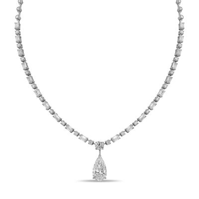 Лот: 24664055. Фото: 1. Колье с бриллиантом. Колье