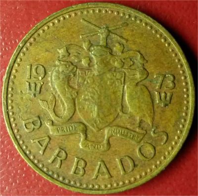 Лот: 7155511. Фото: 1. Барбадос 5 центов 1973 год. Америка
