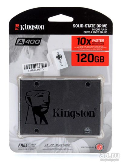 Лот: 13431964. Фото: 1. Накопитель SSD Kingston SATA III... SSD-накопители