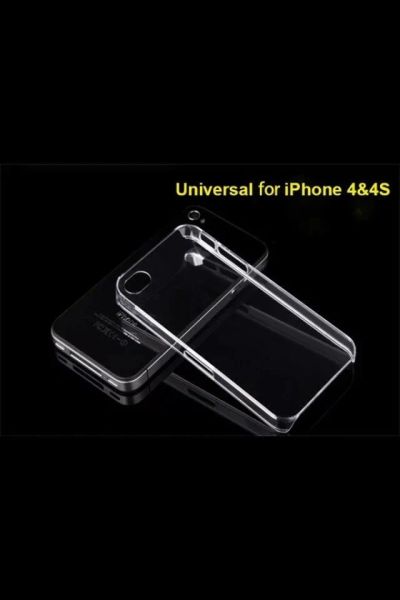 Лот: 4975916. Фото: 1. Прозрачный чехол для Iphone 4... Чехлы, бамперы