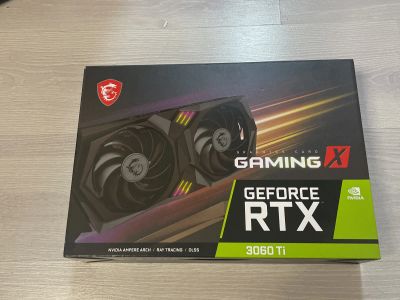 Лот: 18196715. Фото: 1. Rtx 3060 ti Gaming X. Видеокарты
