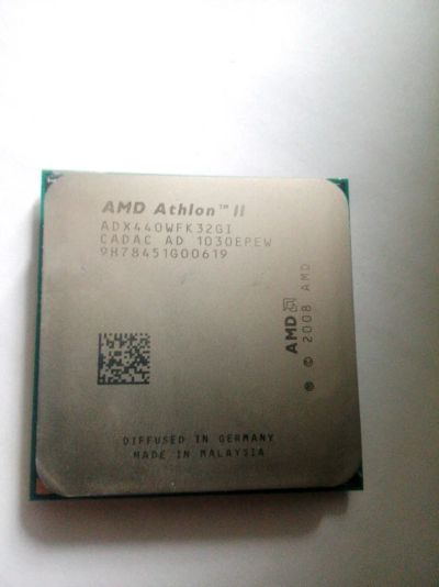 Лот: 7764130. Фото: 1. AMD Athlon II X3 440 отломана... Процессоры