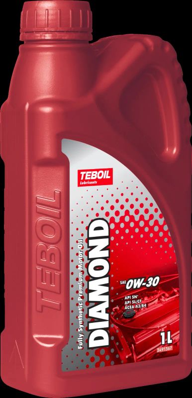 Лот: 24304739. Фото: 1. Teboil Diamond 0W-30, 1л. Масла, жидкости