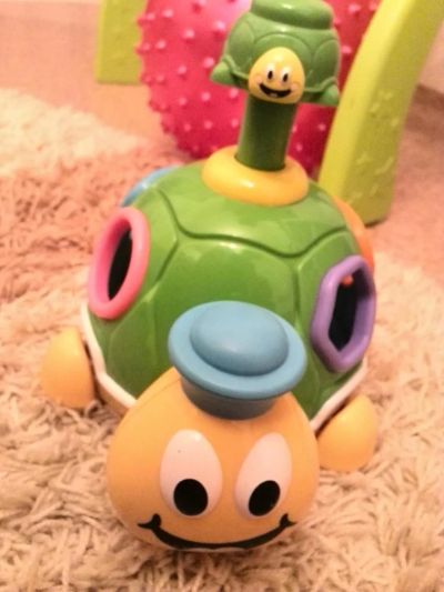 Лот: 6669746. Фото: 1. Игрушка Hap-p-kid Черепаха. Музыкальные