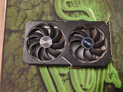 Лот: 24401810. Фото: 1. ASUS AMD Radeon RX6500XT DUAL... Видеокарты