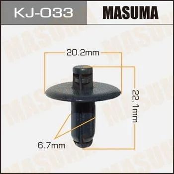 Лот: 11362310. Фото: 1. Клипса крепежная Masuma KJ-033. Кузов