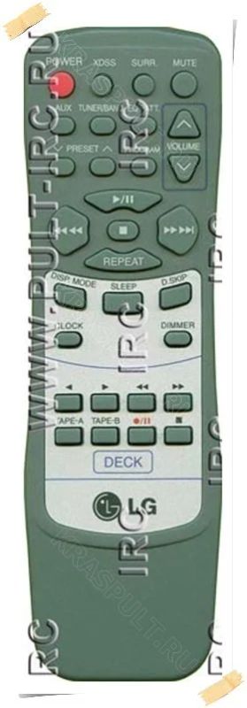 Лот: 15909036. Фото: 1. Пульт LG DECK-04. Пульты ДУ