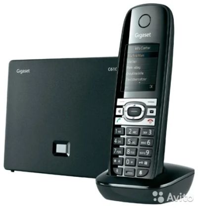 Лот: 4735530. Фото: 1. IP телефон - Gigates C610 А IP... DECT и радиотелефоны