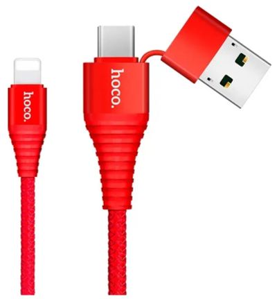 Лот: 19950001. Фото: 1. Кабель Hoco U26 USB - Type-C -... Зарядные устройства