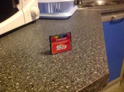 Лот: 4293801. Фото: 1. Transcend 133x 16GB CompactFlash... Карты памяти