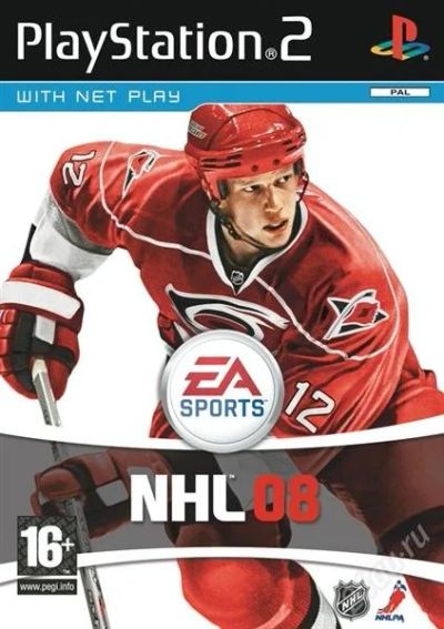 Лот: 2467149. Фото: 1. NHL 08 (PS2) лицензия. Игры для консолей