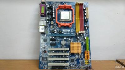 Лот: 18236703. Фото: 1. Материнская плата Gigabyte Ga-M61P-S3. Материнские платы