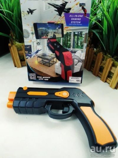 Лот: 13739676. Фото: 1. Интерактивный пистолет AR Gun... Развивающие
